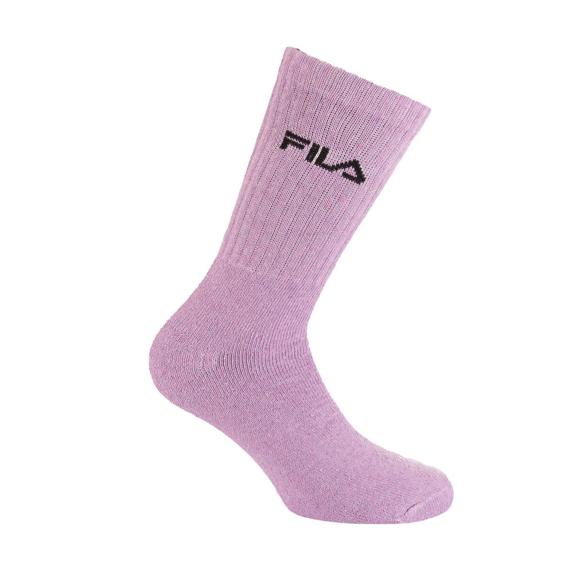 Voir la diapositive 3 : FILA Lot de 6 paires de chaussette tennis homme fila