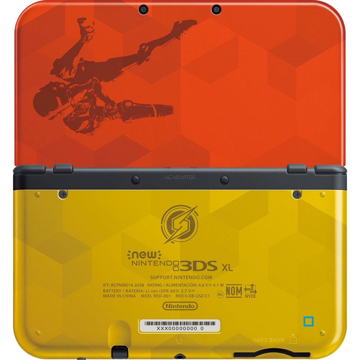Console NEW 3DS XL Rouge METROID SAMUS - Edition Limitée