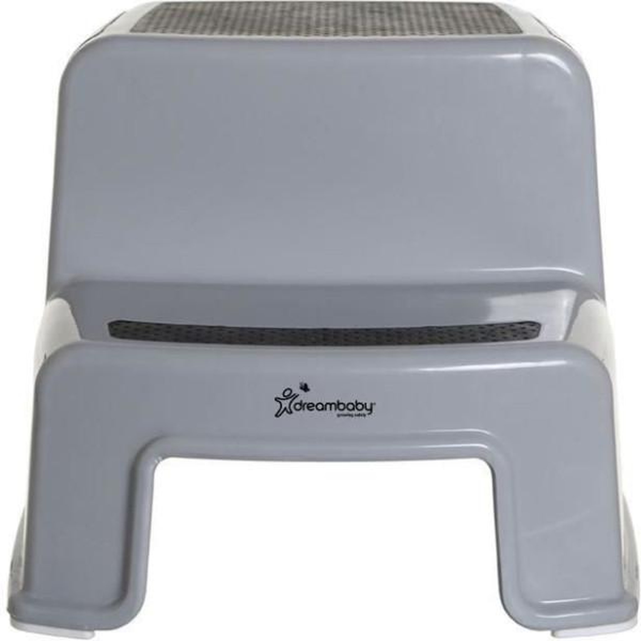 Voir la diapositive 2 : MARKET24 Transat - Anneau Tabouret marchepied - DREAMBABY - 2 Up - Antidérapant et texturé - Jusqu'a 80 kg pour les petits et les adultes - Gris et Noir