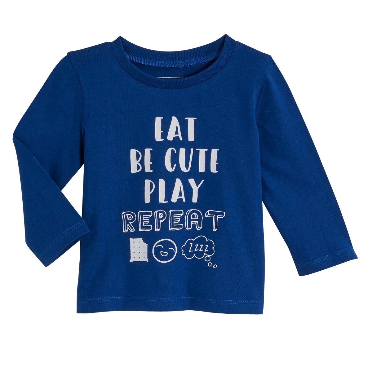 IN EXTENSO T-shirt manches longues imprimé bébé garçon