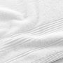 Voir la diapositive 3 : Paris Prix Serviette de Toilette  Tendresse  50x90cm Blanc
