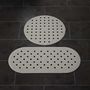 Voir la diapositive 2 : RIDDER RIDDER Tapis antiderapant de douche Action Gris