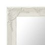 Voir la diapositive 4 : VIDAXL Miroir mural style baroque 50x80 cm Blanc