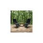 Voir la diapositive 2 : O'Camp Lot de 2 fauteuils de camping relax pliables - O'camp - Multipositions - 62 x 92 x 105 cm