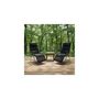 Voir la diapositive 2 : O'Camp Lot de 2 fauteuils de camping relax pliables - O'camp - Multipositions - 62 x 105 x 92 x cm