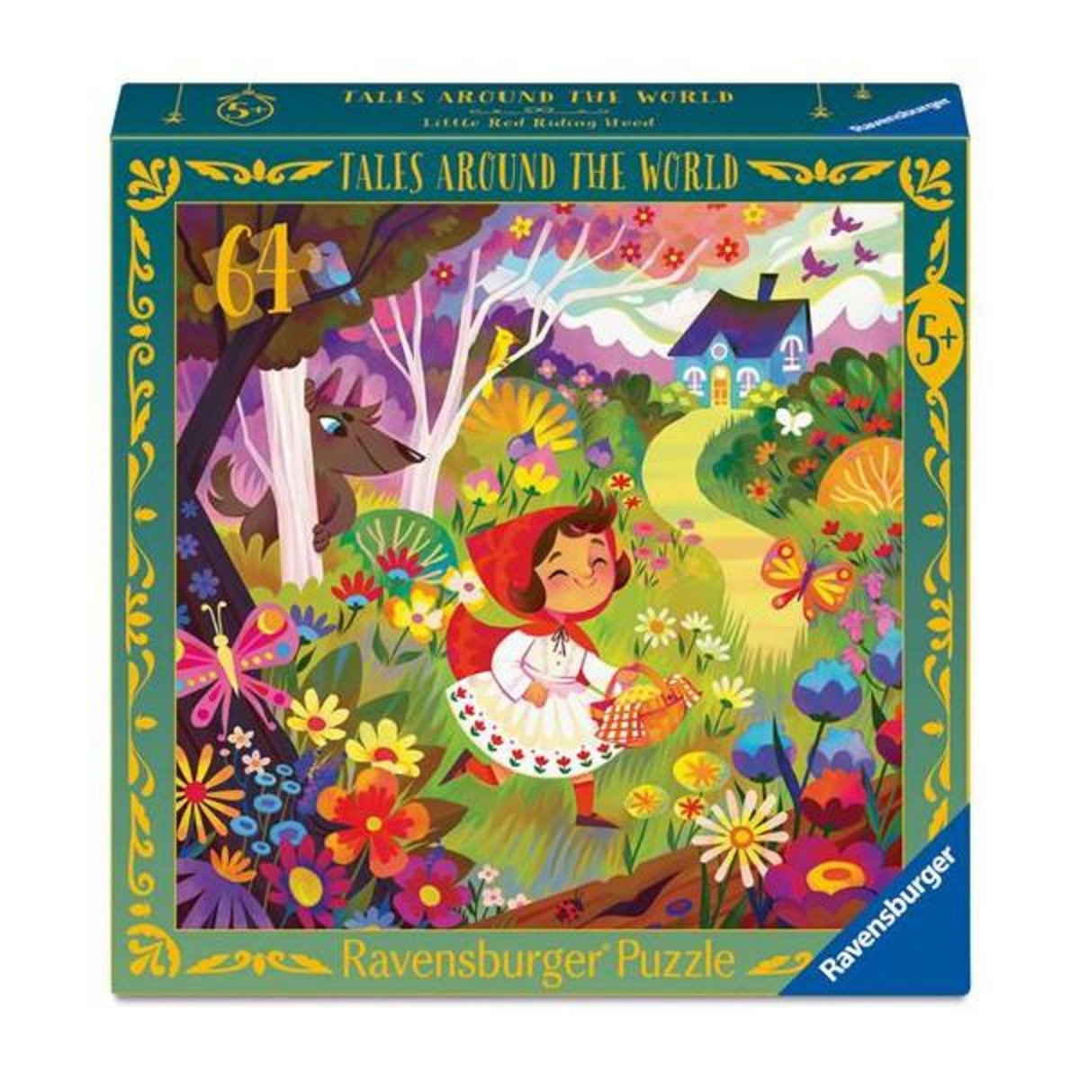 RAVENSBURGER Puzzle 64 pièces Ravensburger Le Petit Chaperon Rouge