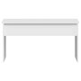 Voir la diapositive 4 : VIDAXL Table basse Blanc 102x50,5x52,5 cm Bois d'ingenierie