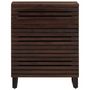 Voir la diapositive 2 : VIDAXL Buffet marron 60x34x75 cm bois massif de manguier