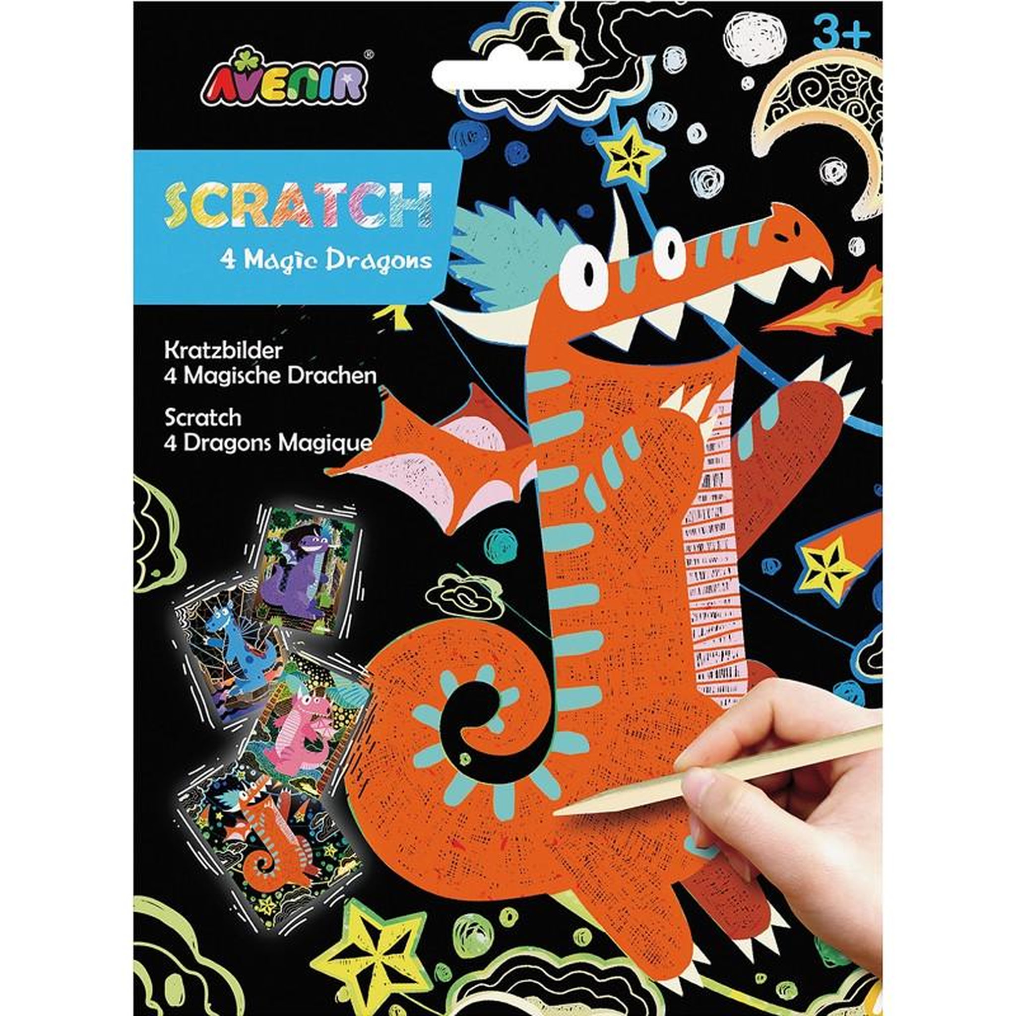 Dam ANIMAUX MAGIQUES GRATTER DAM DAM7337430