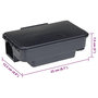 Voir la diapositive 6 : VIDAXL Pieges a souris 4 pcs noir 22x12,5x7,5 cm