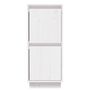 Voir la diapositive 5 : VIDAXL Buffets 2 pcs Blanc 31,5x34x75 cm Bois massif de pin