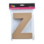 Voir la diapositive 2 : Paris Prix Décoration Murale  Lettres Carton Z  18cm Naturel