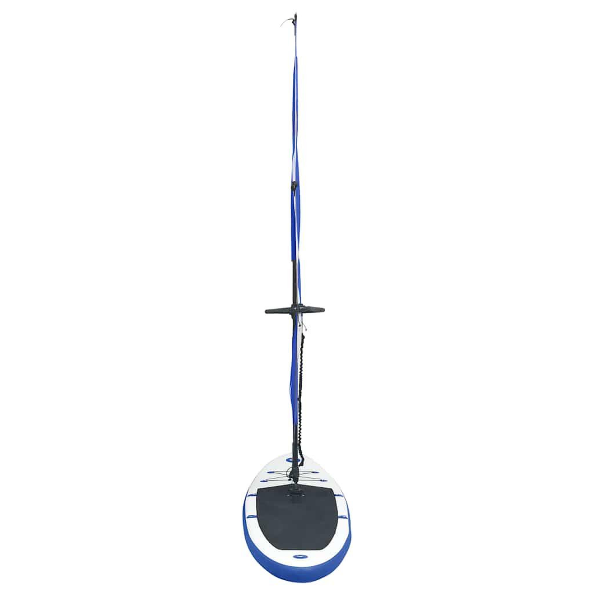 Voir la diapositive 4 : VIDAXL Ensemble de planche SUP gonflable avec voile Bleu et blanc