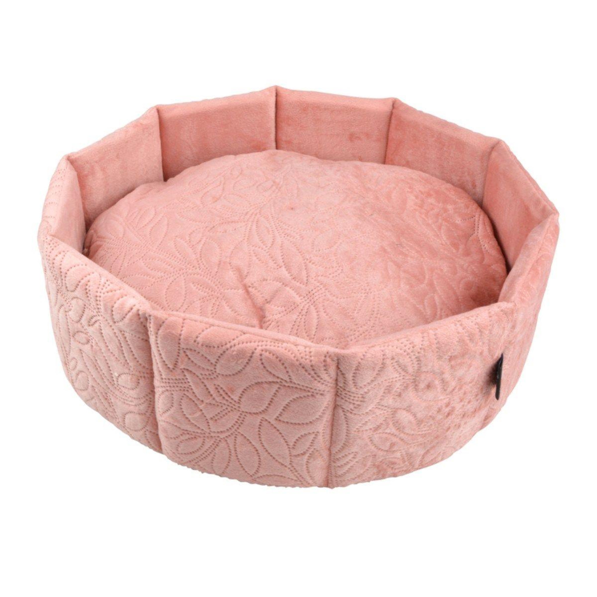 LOVE STORY Panier pour chien & chat  boho  38cm bois de rose