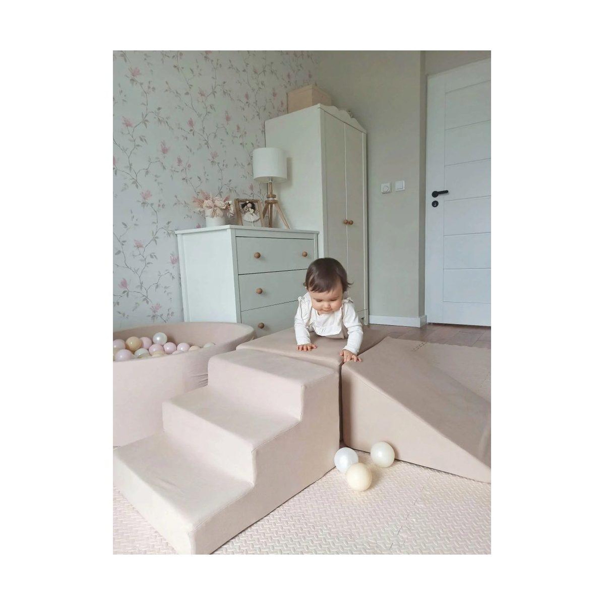 Voir la diapositive 3 : MONIO FOR KIDS Jeu en mousse - 3 éléments gris