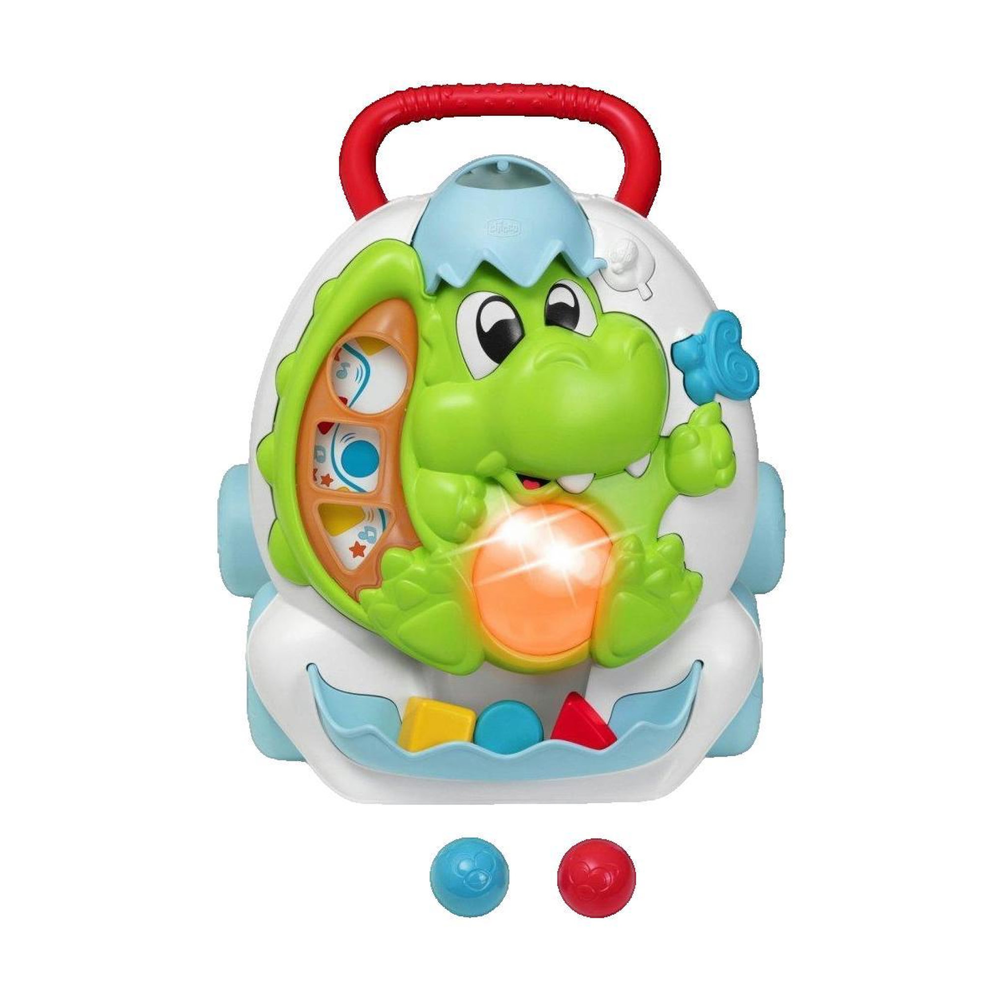 Voir la diapositive 2 : CHICCO Trotteur Chicco Pchacz Dino multicolore