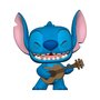 Voir la diapositive 2 : Funko Figurine Funko Pop Disney Stitch bleue avec ukulélé