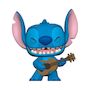 Voir la diapositive 2 : Funko Figurine Funko Pop Disney Stitch bleue avec ukulélé
