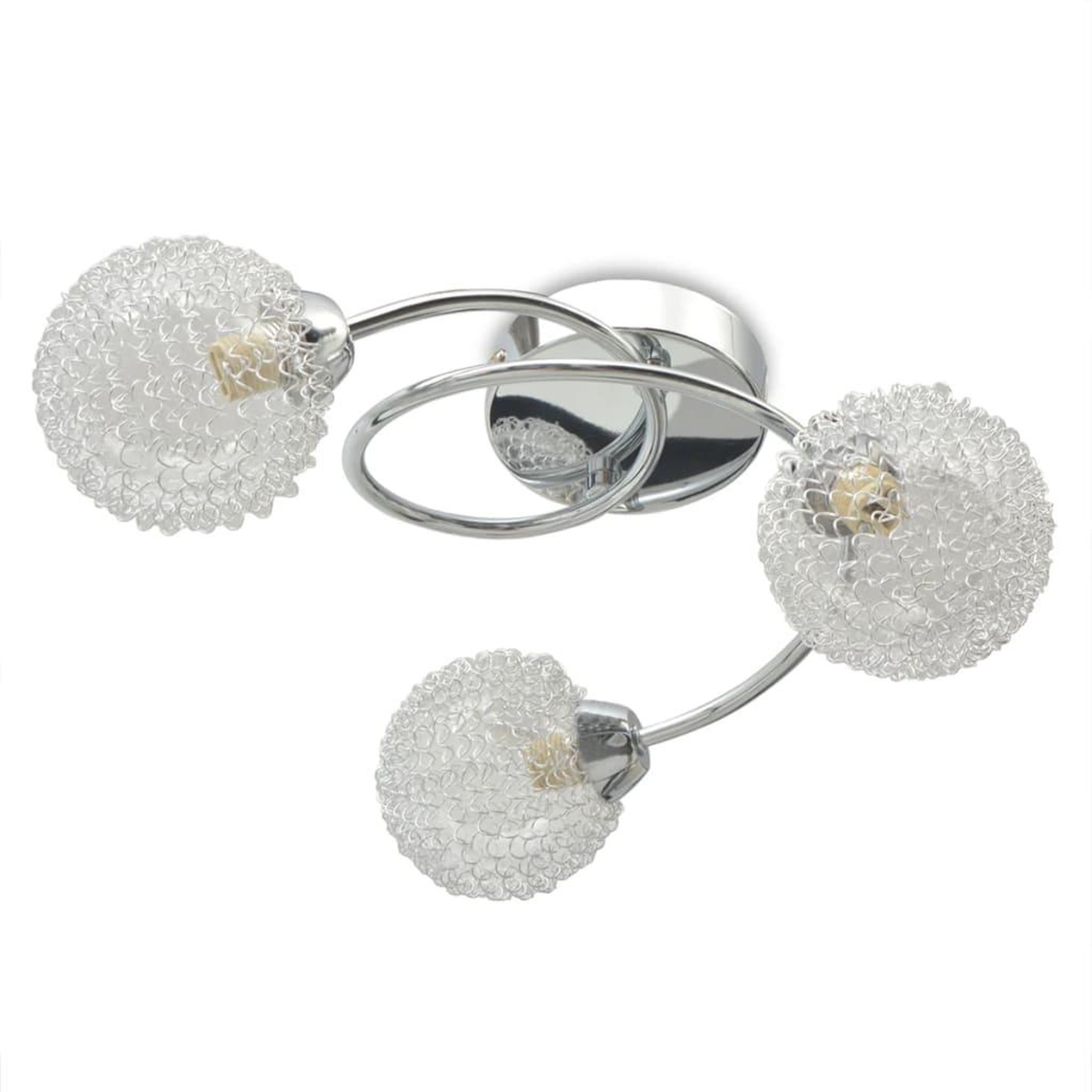 Voir la diapositive 5 : VIDAXL Plafonnier pour 3 ampoules G9 120 W