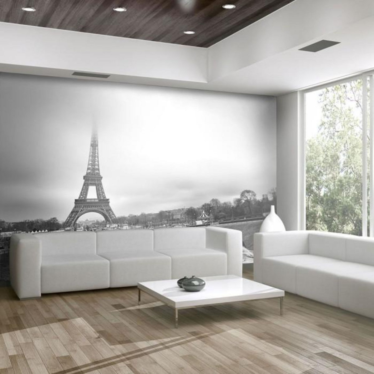 Paris Prix Papier Peint  Paris : Tour Eiffel II  270x450cm