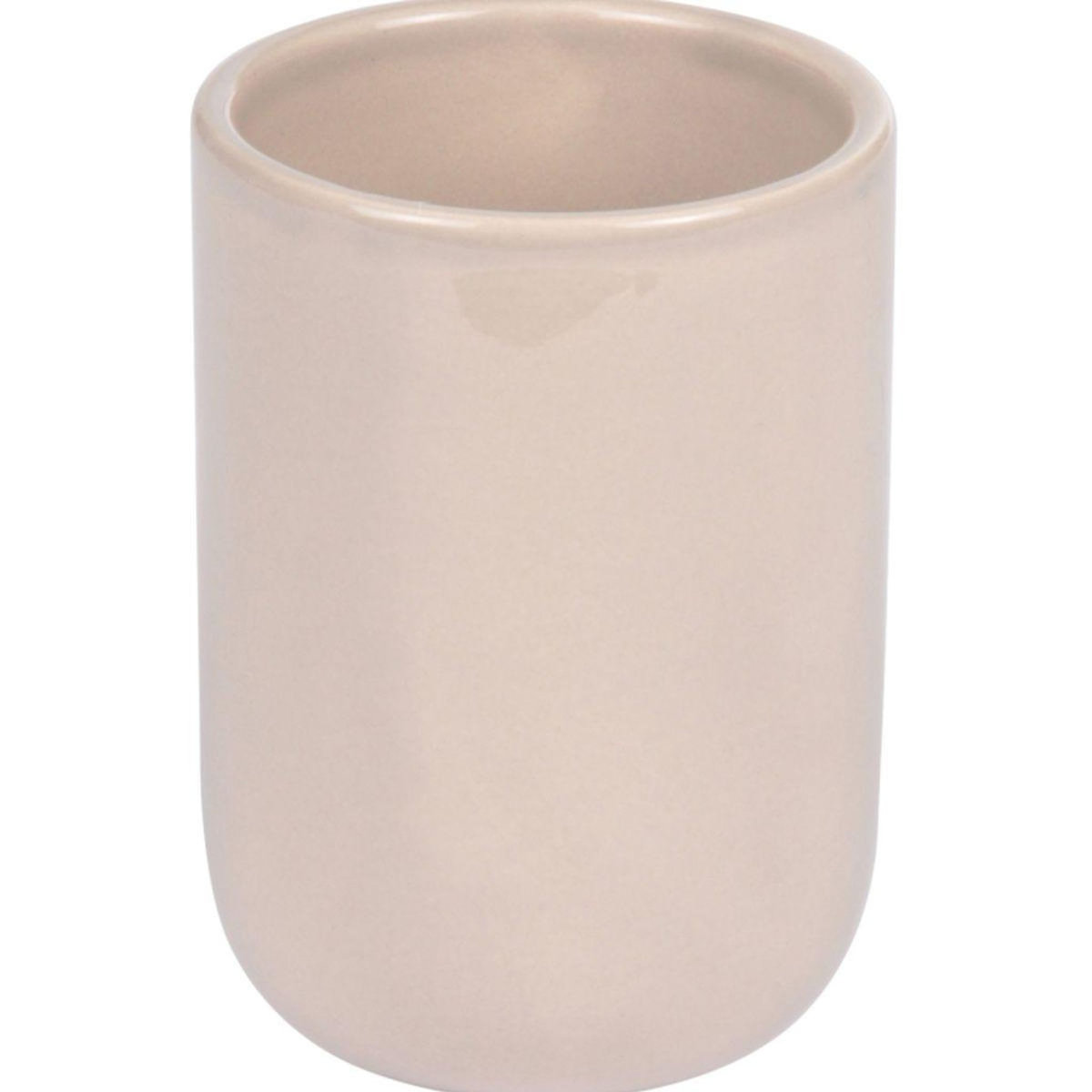 Paris Prix Gobelet Salle de Bain  Vitamine II  10cm Taupe