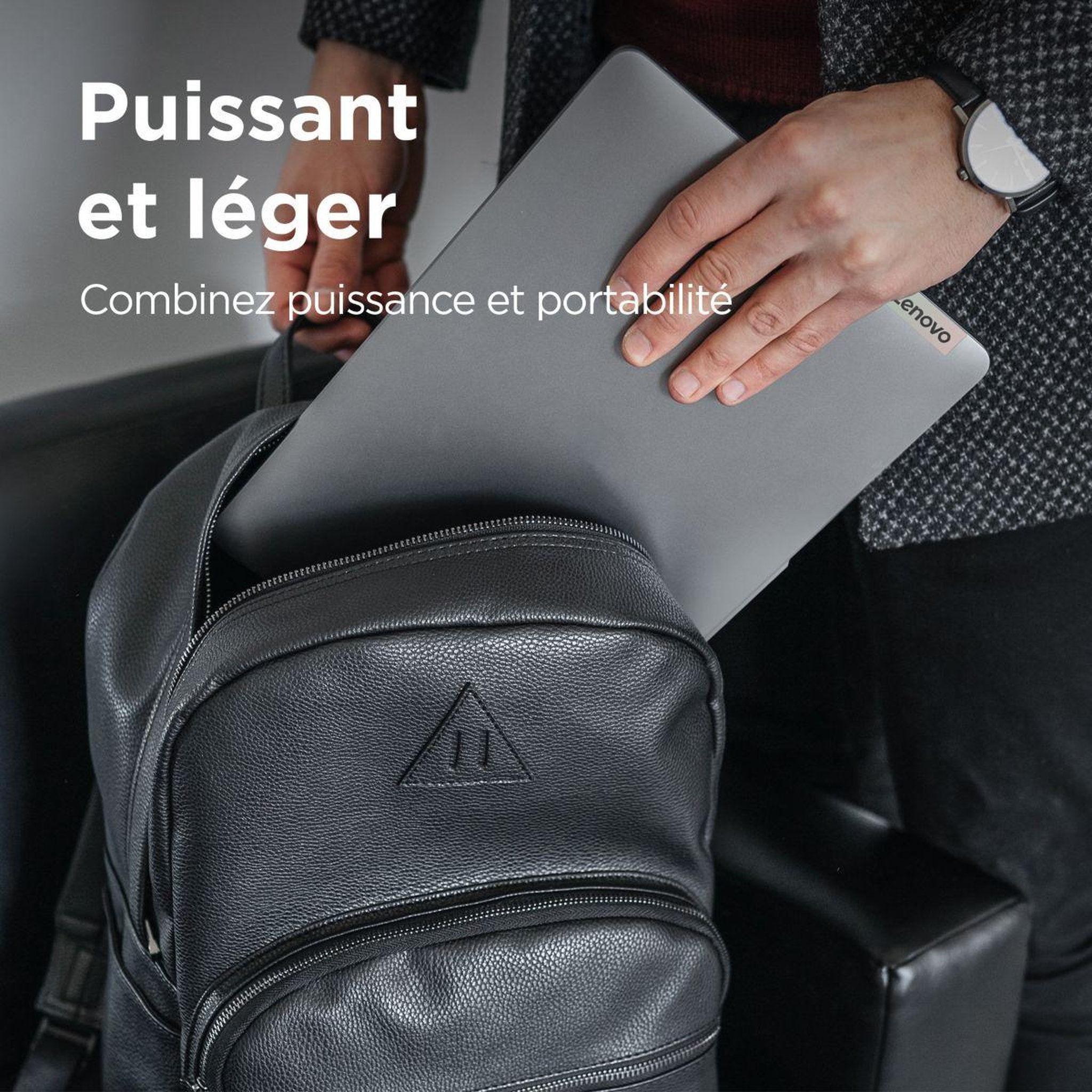 Voir la diapositive 4 : Lenovo Ordinateur portable ideapad slim 3 15amn8 amd ryzen 3 7320u 8go ram ssd 512 go