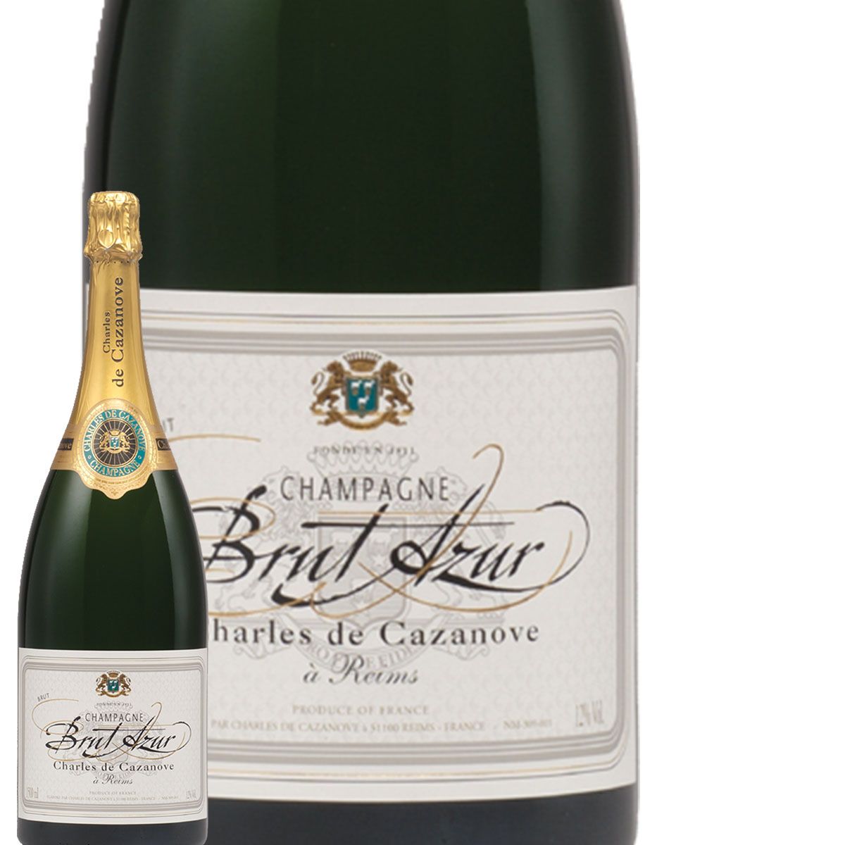 Champagne Brut Azur Charles de Cazanove
