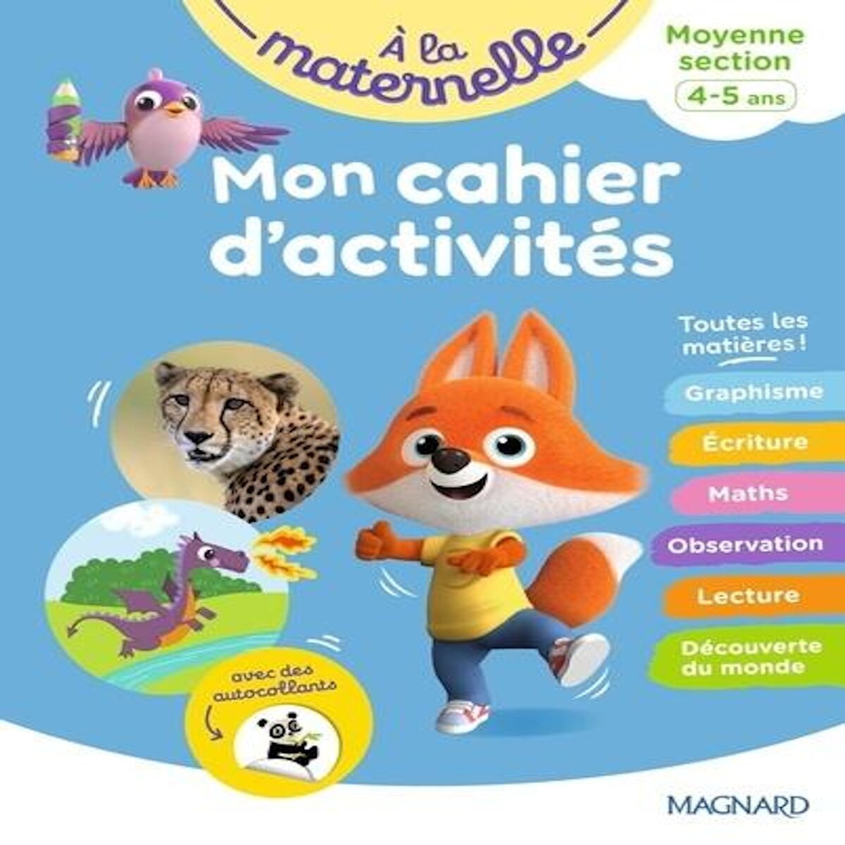 MON CAHIER D'ACTIVITES A LA MATERNELLE . MOYENNE SECTION, Cabaleiro Irène