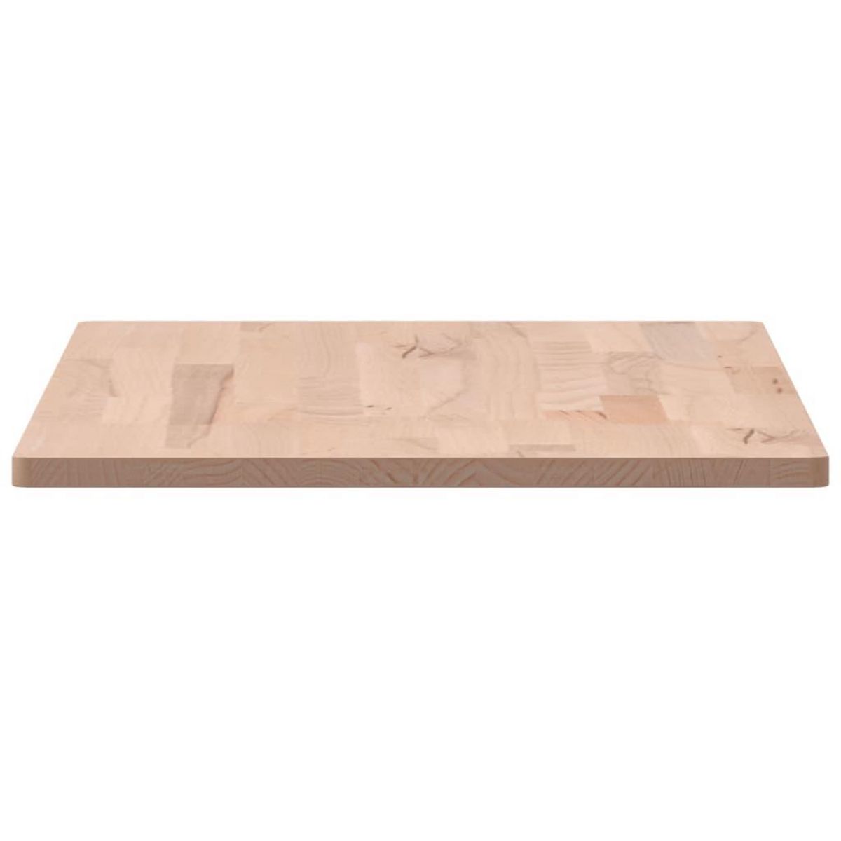 VIDAXL Dessus de table 100x50x1,5cm rectangulaire bois massif de hetre
