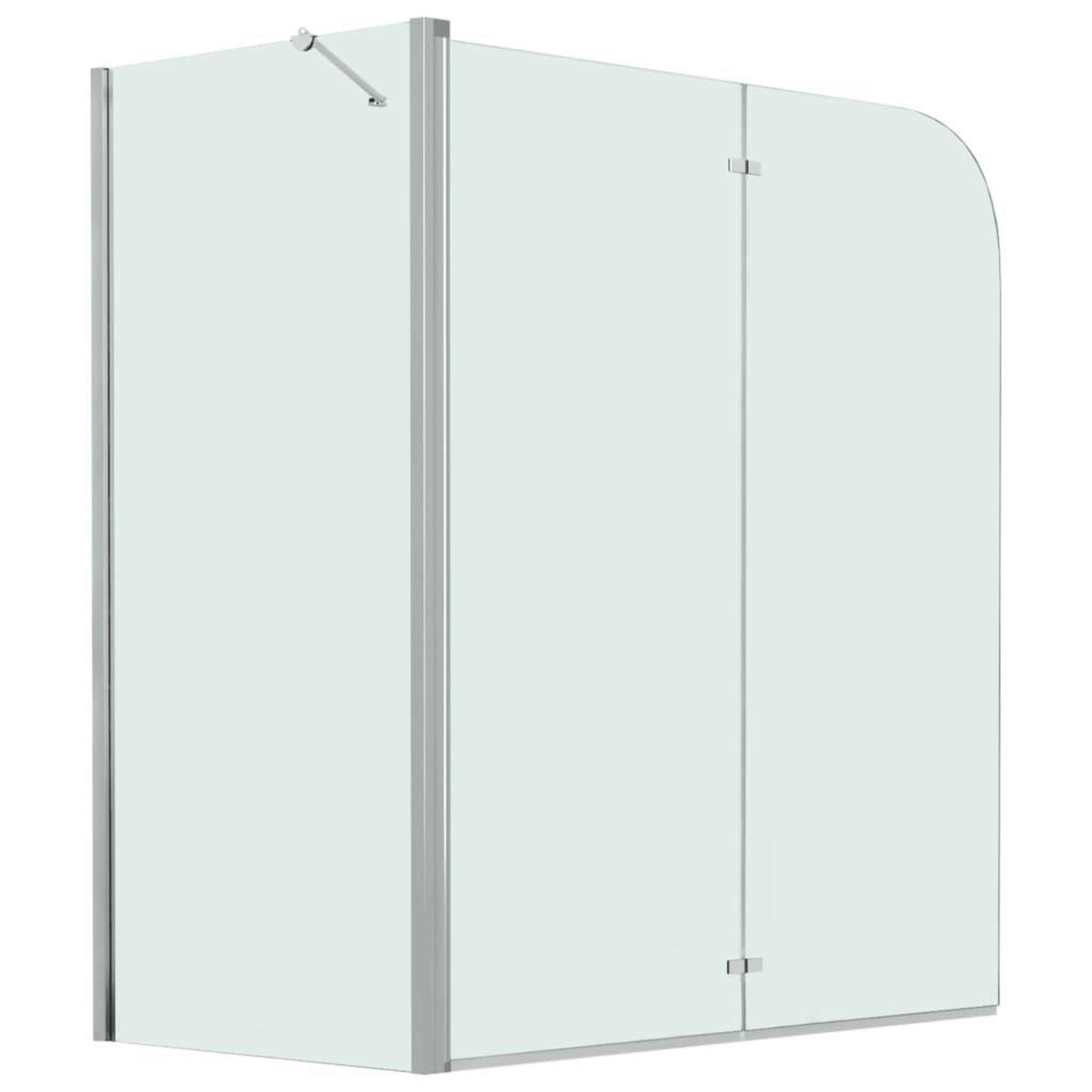 VIDAXL Cabine de douche pliante ESG 120x68x130 cm