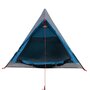 Voir la diapositive 5 : VIDAXL Tente de camping 2 personnes bleu impermeable