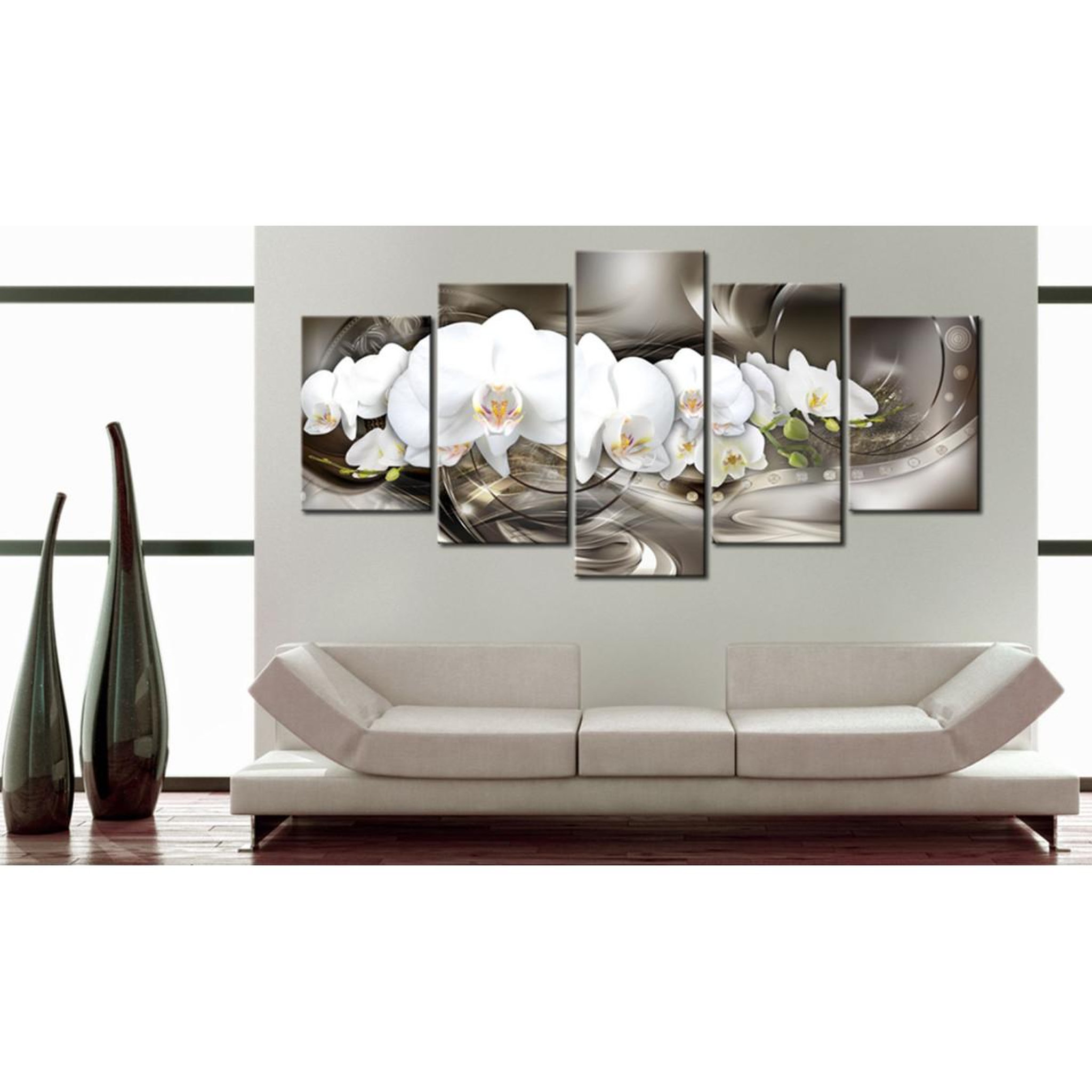 Voir la diapositive 2 : Paris Prix Tableau Imprimé  Brown Mirage II