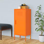 Voir la diapositive 1 : VIDAXL Armoire de rangement Orange 42,5x35x101,5 cm Acier