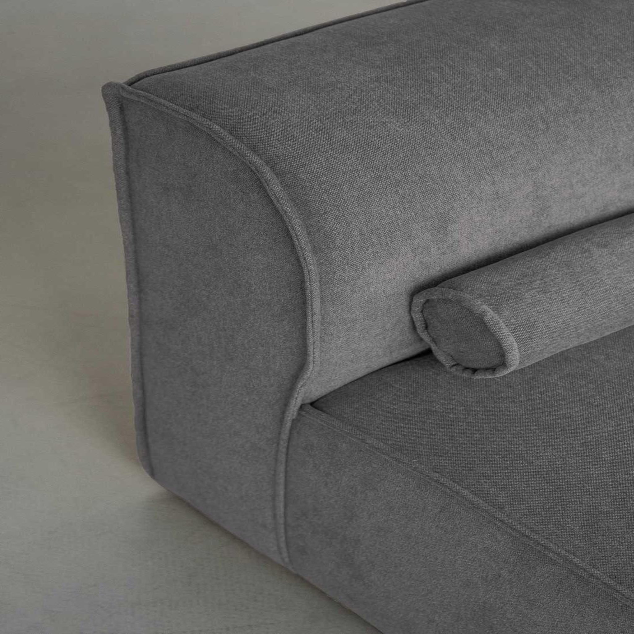 Voir la diapositive 5 : BEST MOBILIER Felix - module d'assise droit en tissu texturé
