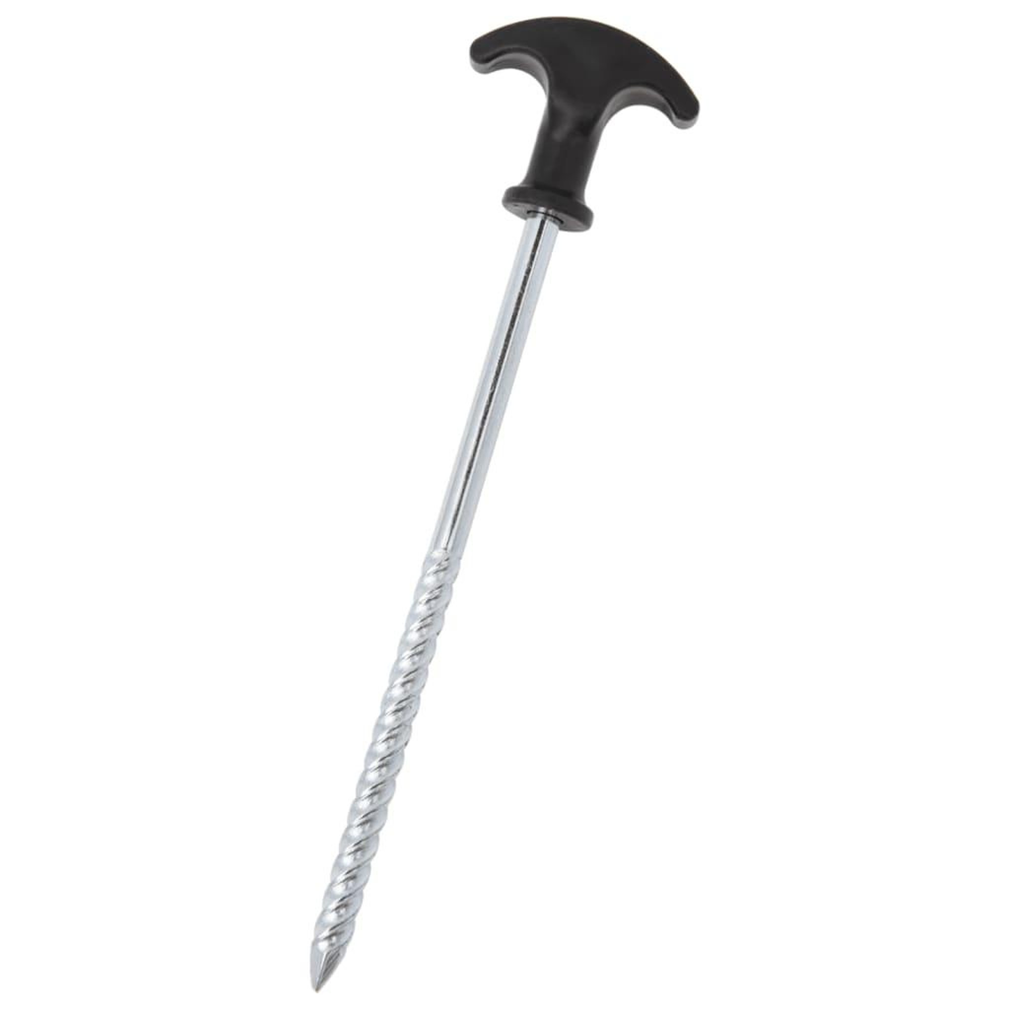 Voir la diapositive 2 : VIDAXL Piquets de tente 12 pcs 20 cm Ø7 mm acier galvanise