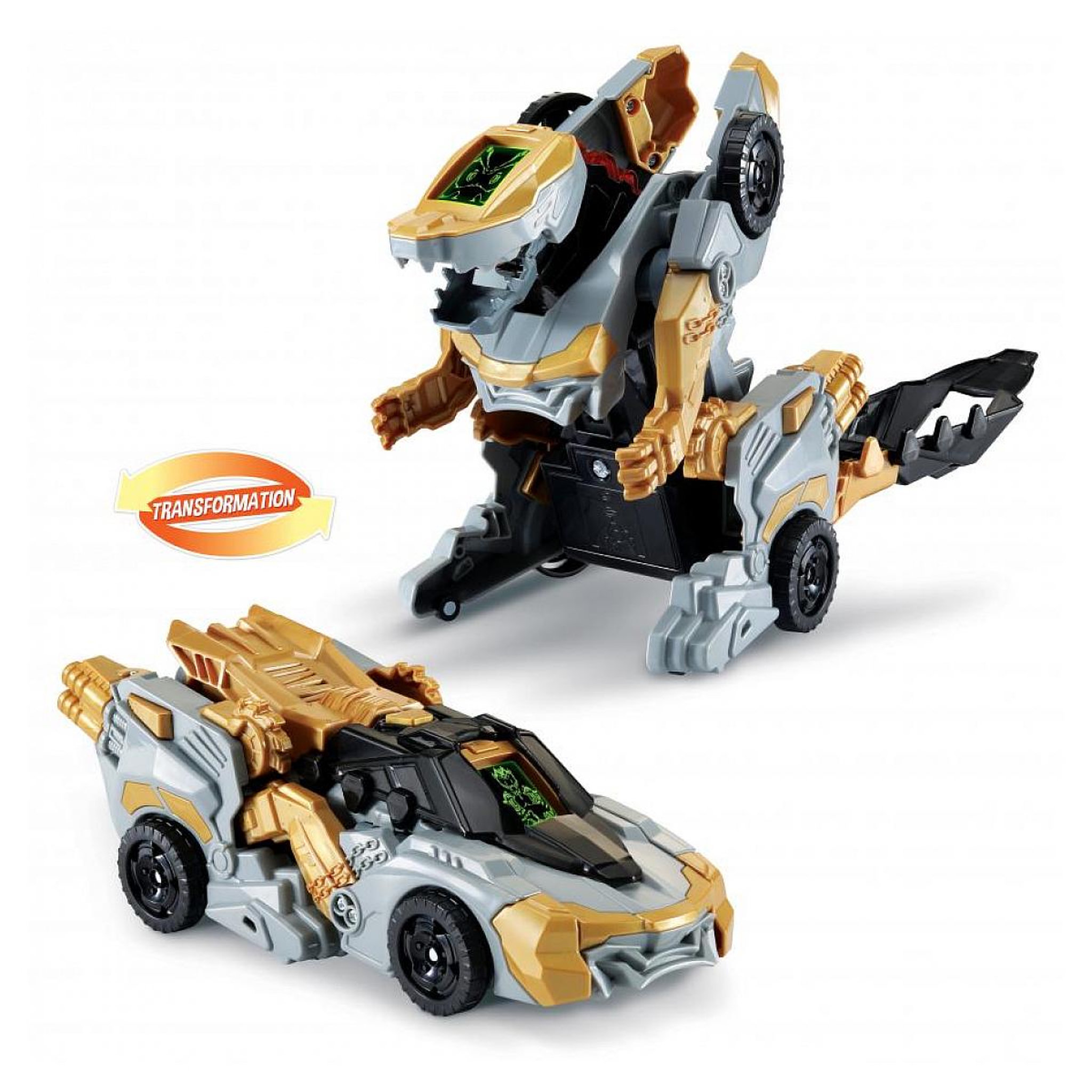 Voir la diapositive 3 : VTECH Switch  and  go dinos 1 click vulcanion lemega dragon