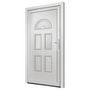 Voir la diapositive 4 : VIDAXL Porte d'entree Blanc 98x208 cm PVC