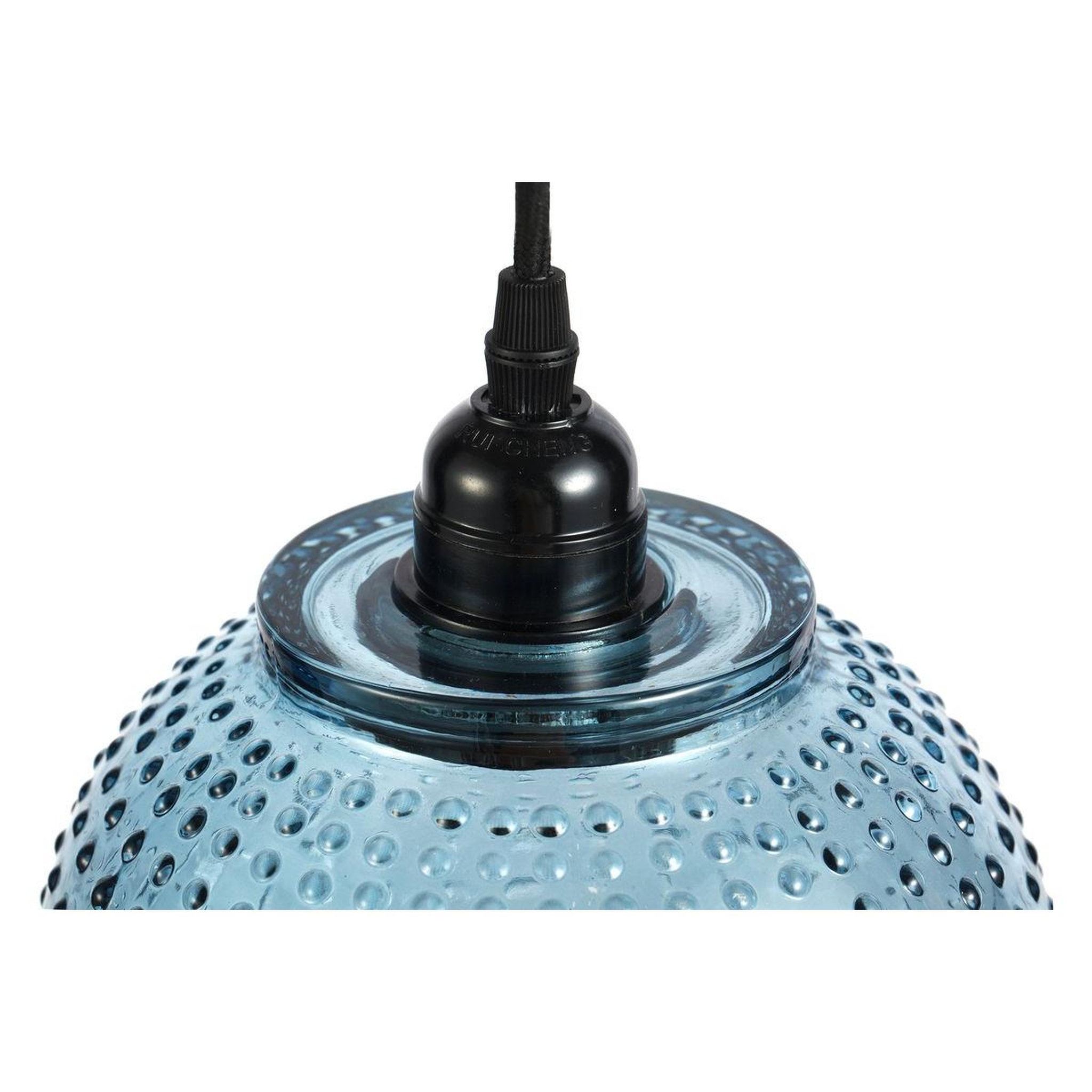 Voir la diapositive 3 : Paris Prix Lampe Suspension en Verre  Riva  27cm Bleu