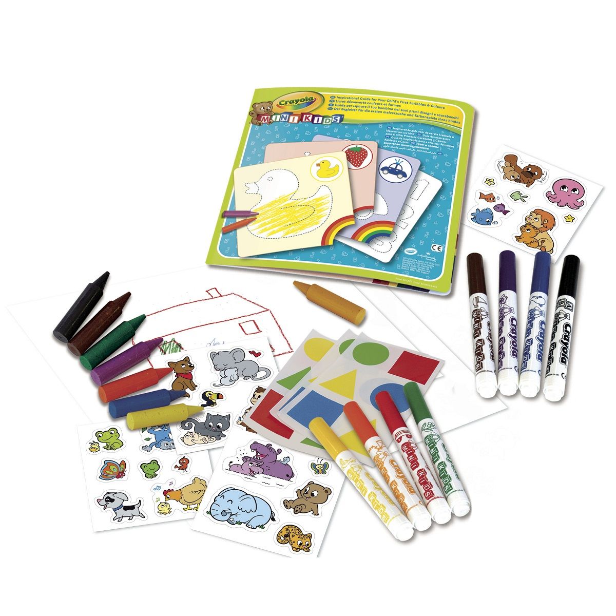 GOLIATH Mini Kids - coloriage et gommettes