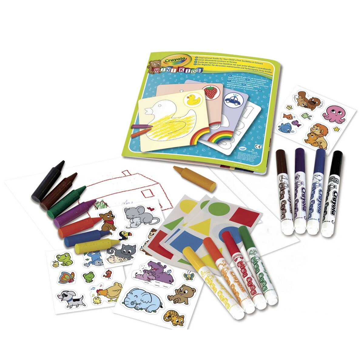 GOLIATH Mini Kids - coloriage et gommettes