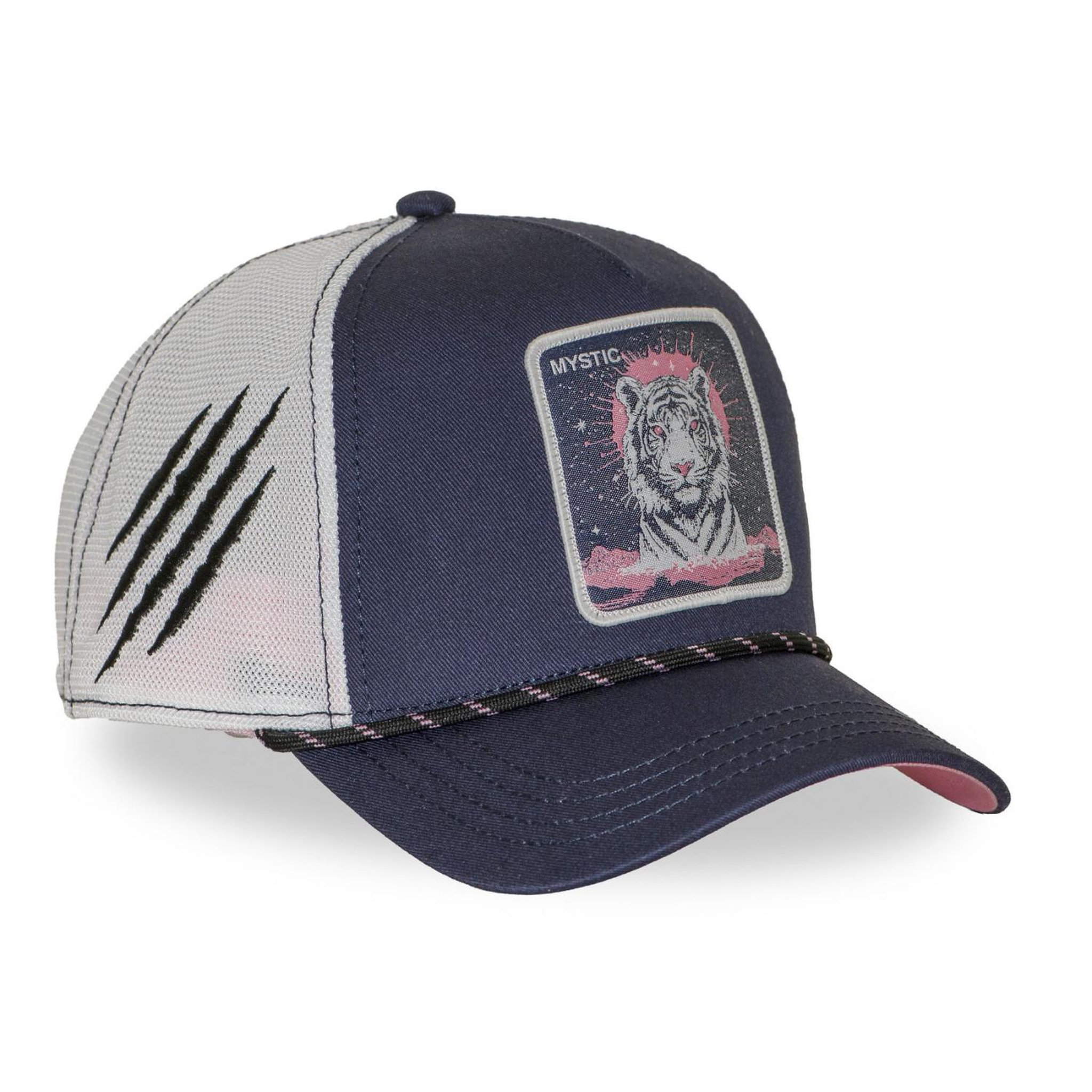 Voir la diapositive 4 : CAPSLAB Casquette trucker  premium avec filet mytic tiger