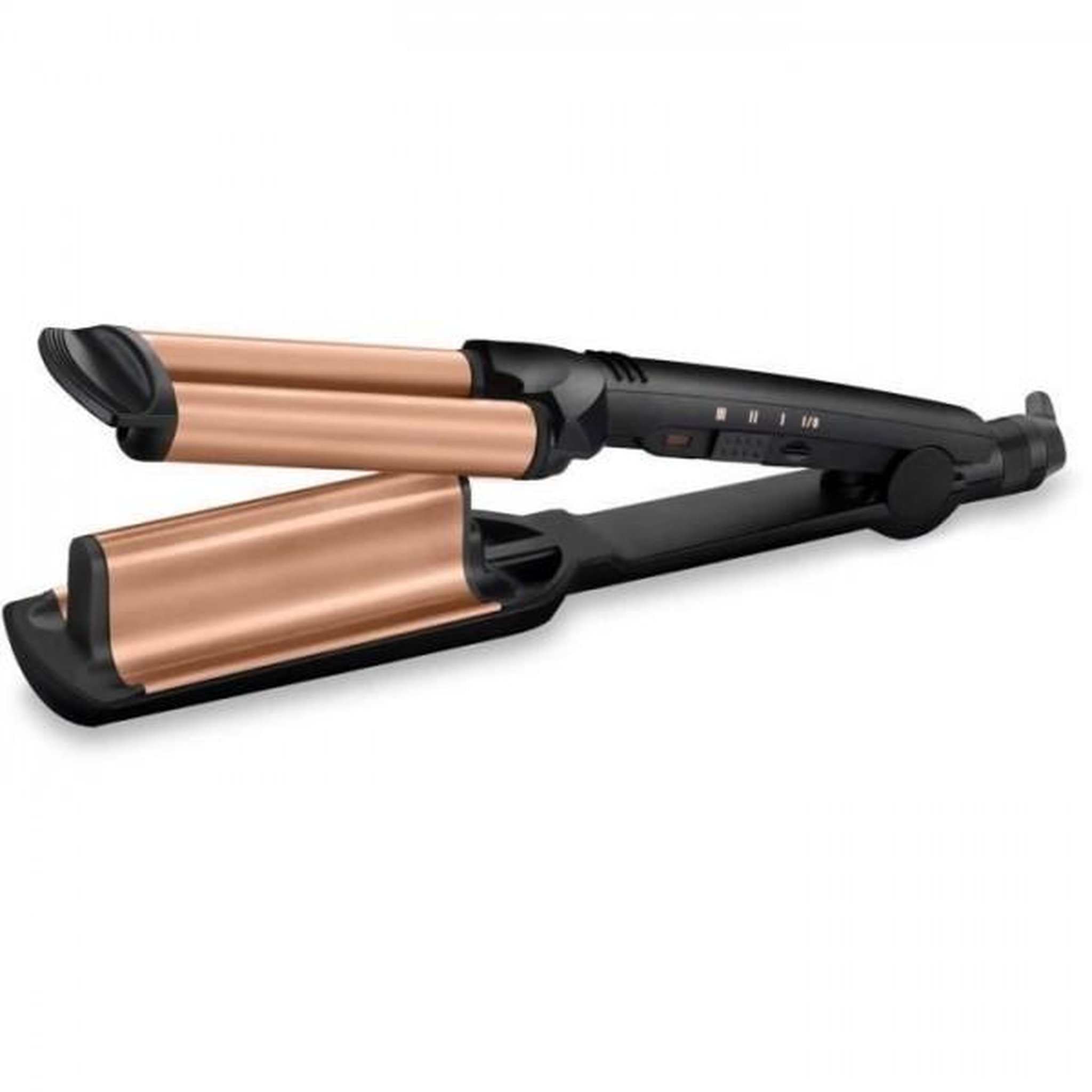 BABYLISS Fer a Boucler-Lisseur - BaByliss - W2447E - Effet wavy, jusqu'a 200°C avec des plaques larges et ondulées en Tourmaline-céramique