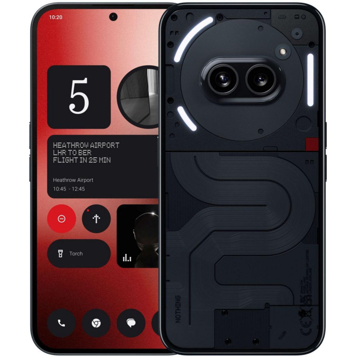 NOTHING Smartphone Phone (2a) Noir 8+128Go