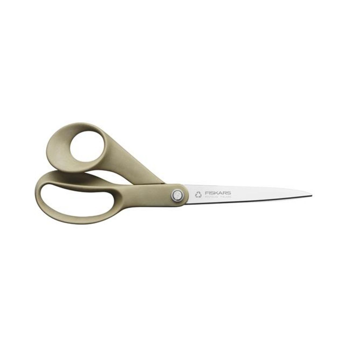 Fiskars Ciseaux recyclés ReNew - lames en acier inoxydable - 21 cm