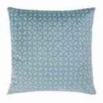 Paris Prix Housse de Coussin Déco  Kansas  40x40cm Bleu