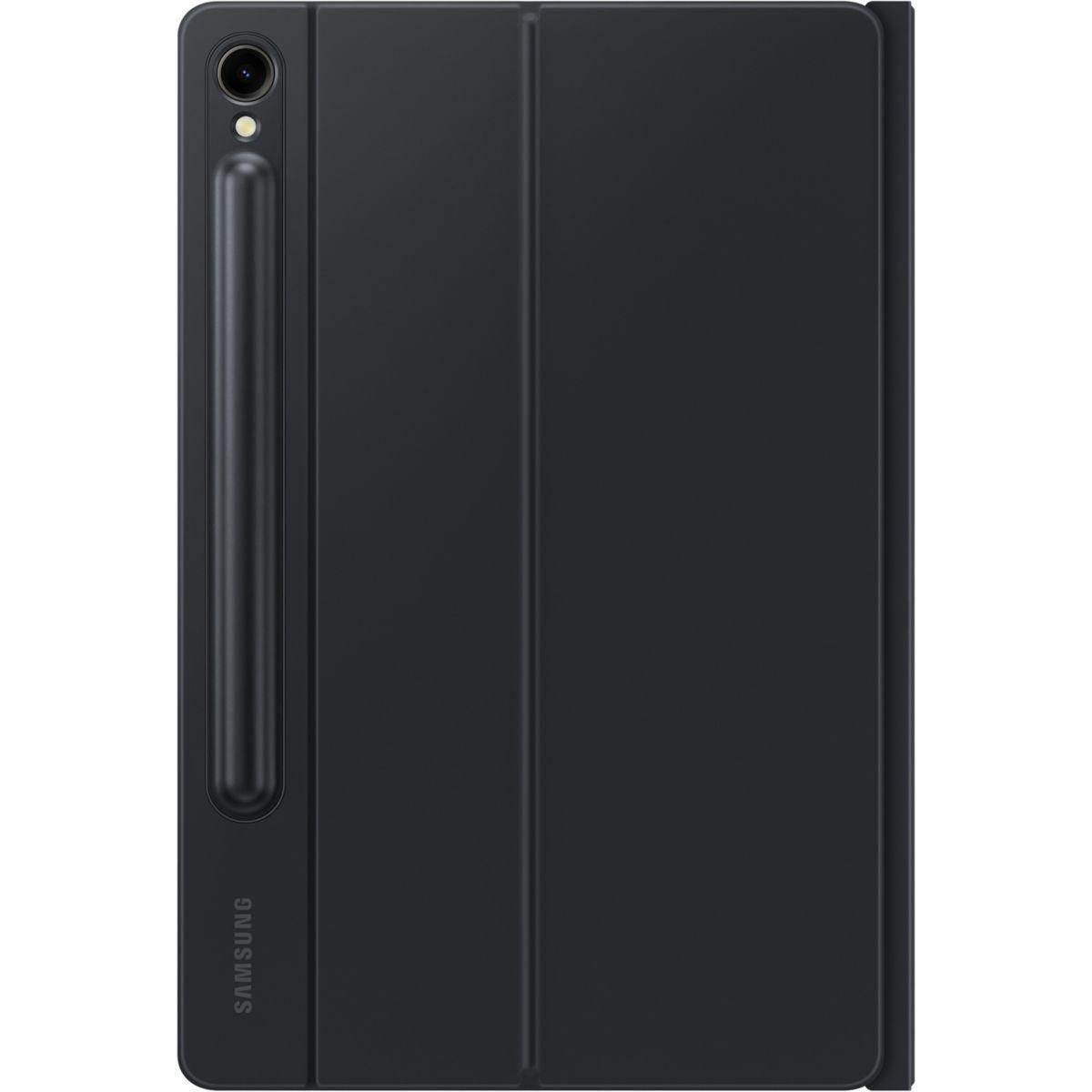 Samsung Etui Book Cover Keyboard Tab S9 S9FE Noir