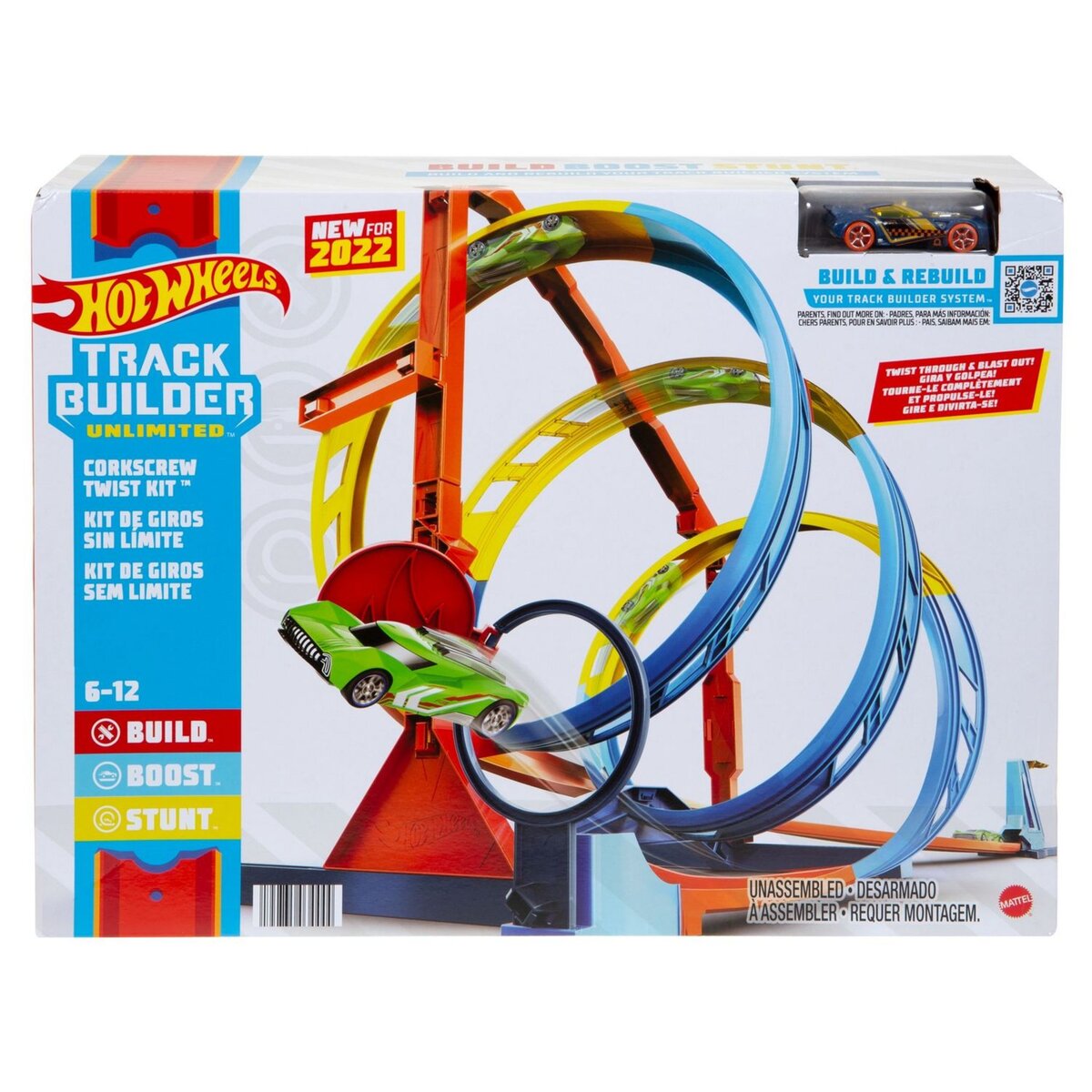 HOT WHEELS Circuit Cascade Grand Huit Hot Wheels pas cher 