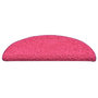 Voir la diapositive 5 : VIDAXL Tapis de marches d'escalier 15 pcs Rose 56x17x3 cm
