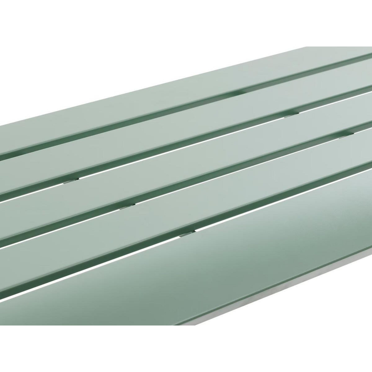 HESPERIDE Ensemble table et banc de balcon Drilia olive - 2 places - Hespéride