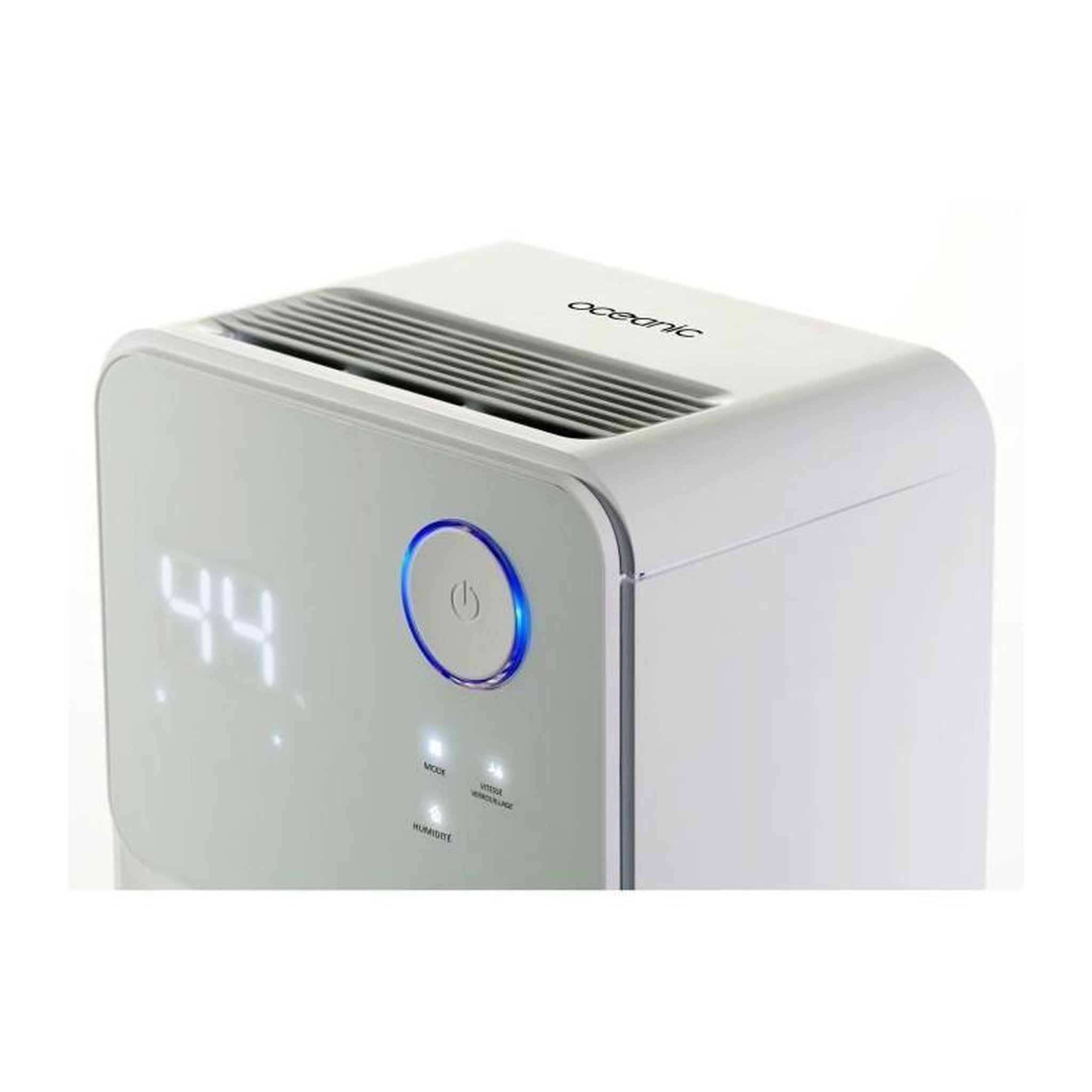 Voir la diapositive 3 : OCEANIC OCEANIC Deshumidificateur dair electrique - Extraction 12 litres/jour - Sechage du linge - Drainage continu - Affichage LED